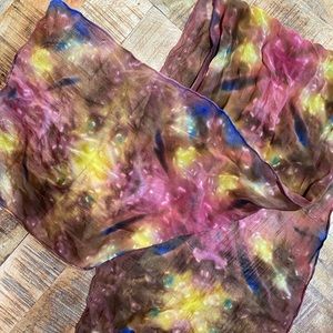 Colorful Silk Scarf
